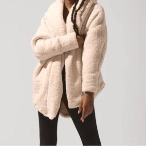 POPFLEX Sherpa cocoon coat
